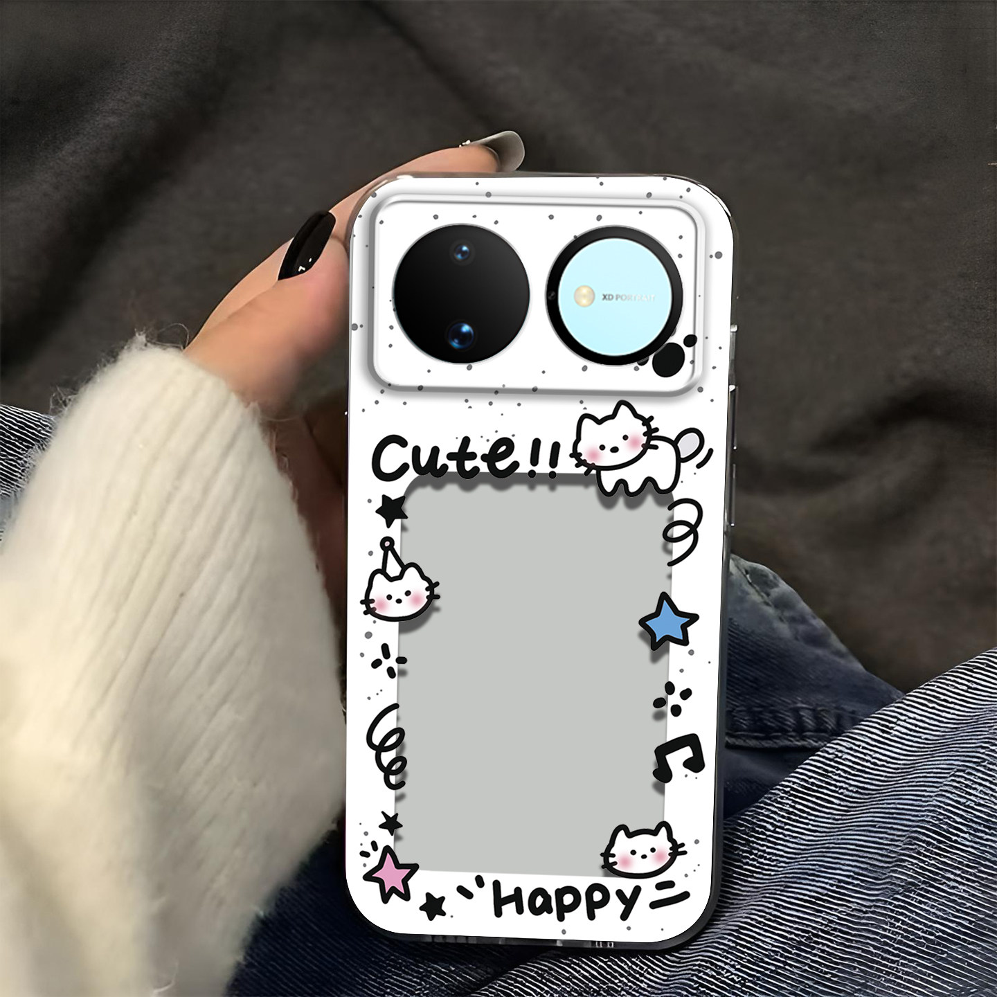 猫抓相框可放照片适用华为Nova16手机壳Huawei nova16镜头全包EMA-AL00U磨砂防摔软壳高级保护套小卡新款外壳