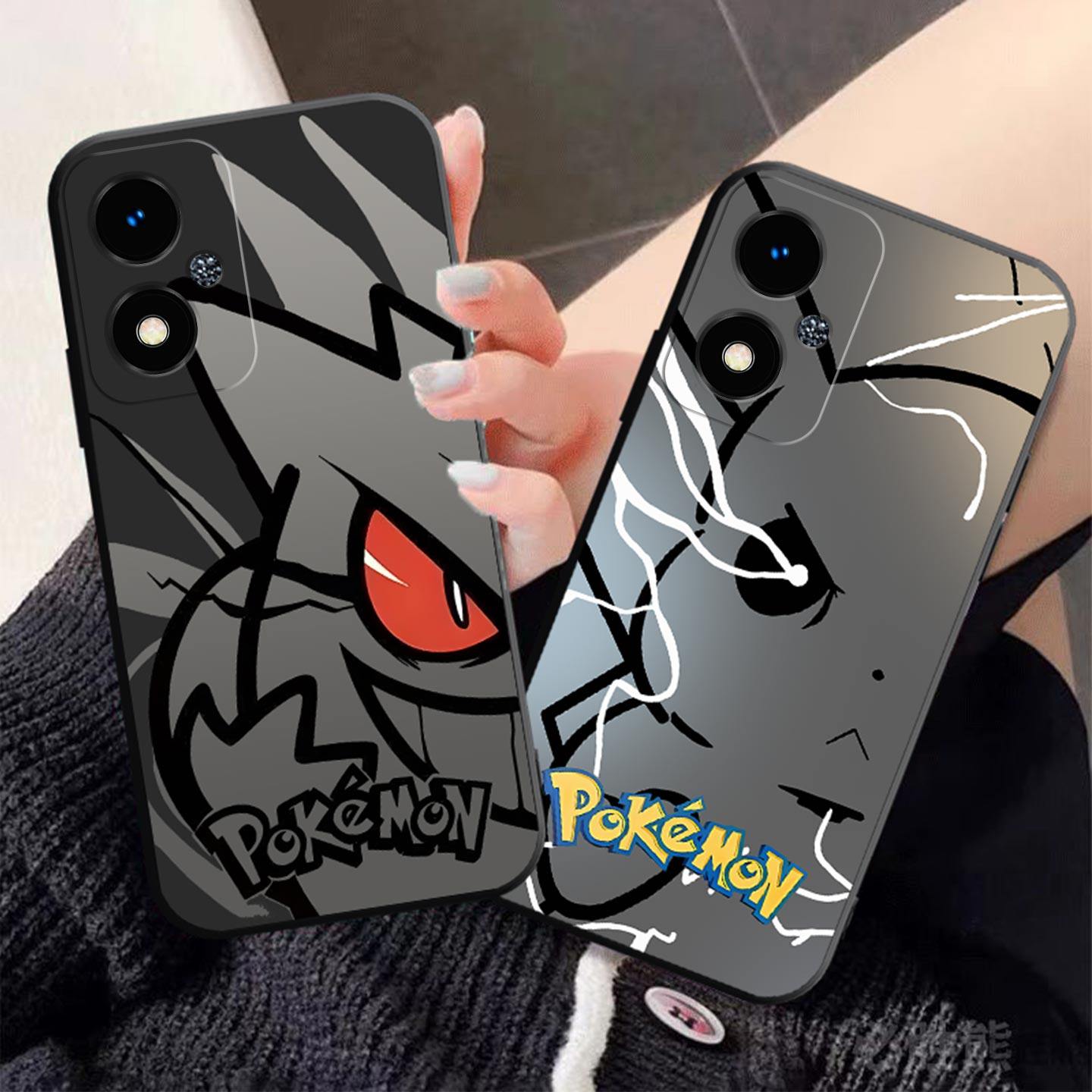 耿鬼适用于OPPO K11x手机壳k11全包PHF110磨砂高级感耐脏防摔软壳PJC110皮卡丘保护套卡通创意男女新款手机套