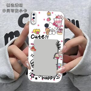 可爱KT猫相框可放照片适用于华为NOVA3e手机壳nova3e镜头全包ANE-AL00磨砂防摔软壳保护套直边创意新款手机套