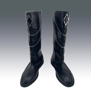 856 原神  愚人众队长  cos鞋cosplay漫展二次元来图定做鞋