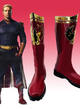 1350 黑袍纠察队 队长cos鞋 cos鞋COSPLAY鞋二次元演出鞋