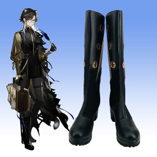 411明日方舟剧作家cos鞋cosplay鞋动漫展定做来图定制二次元演出