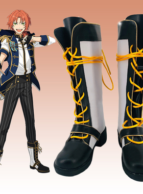 77偶像梦幻祭Knights队服 月永雷欧COS鞋cosplay来图定制漫展订做