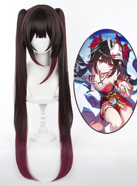 星穹铁道 花火cos假发cosplay假发二次元动漫展演出银白色假发