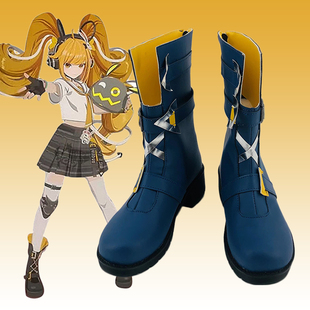 126王者荣耀 安琪拉时之奇旅COS鞋cosplay鞋子漫展订做二次元演出