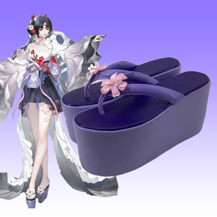 1460阴阳师不知火疏影落雪cos鞋cosplay演出鞋来图定制二次元漫展