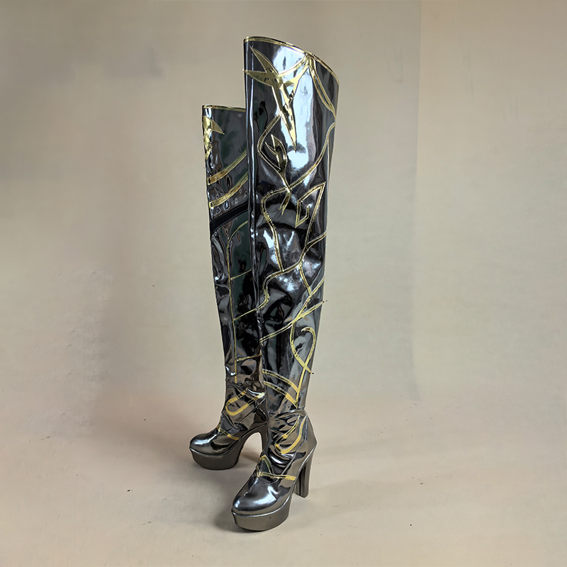 3711 斗罗大陆胡列娜 cos鞋二次元漫展来图定制COSPLAY鞋演出鞋靴