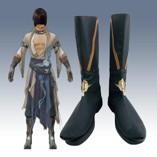 580 仙剑奇侠传网三 短褐狂裘cos鞋cosplay订做动漫展定做演出鞋