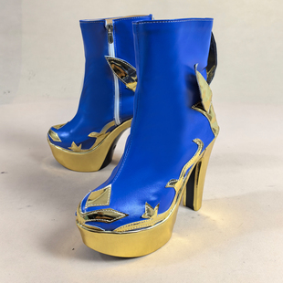 3833第五人格拉拉队员电竞剪影皮cos鞋来图定制演出鞋COSPLAY鞋靴