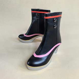 3941饿狼传说CotW不知火舞cos鞋演出鞋COSPLAY鞋靴来图定制二次元