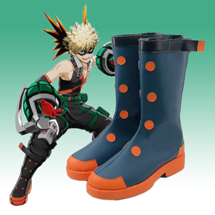 537 英雄学院爆豪胜己cos鞋cosplay鞋订做二次元动漫展道具演出鞋