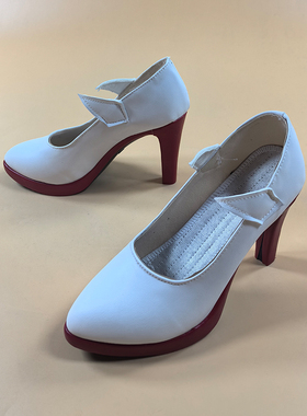 2625 DARLING in the FRANXX国家队02婚纱 cos鞋Cosplay鞋二次元