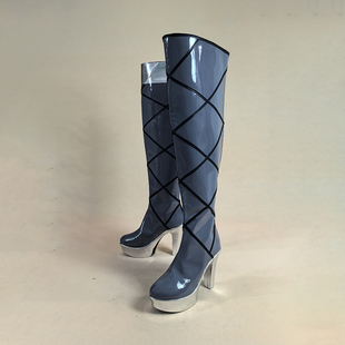 3818 英雄联盟萨勒芬妮 cos鞋来图定制演出鞋COSPLAY鞋二次元漫展