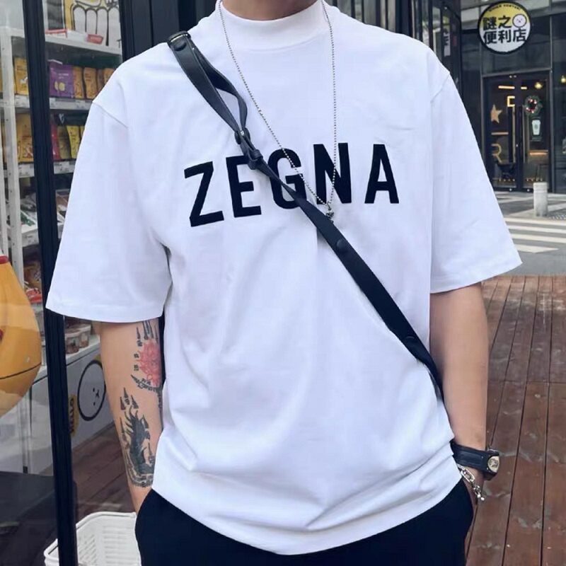 FEAR OF GOD Joint models FOG new pattern Short sleeved Flocking letter Jeni ZEG Easy T-shirts T-shirt men and womenin the Men's clothing, T-shirt  category - from Buy2taobao.com to provide professional Taobao agent buy service