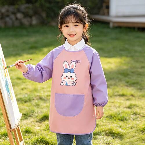 儿童绘画罩衣幼儿园定制