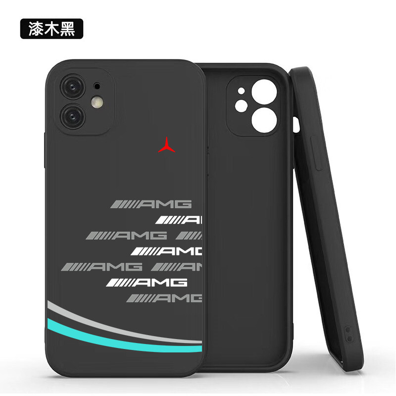 适用iPhone12Promax新款F1大奖赛周红牛梅奔11液态手感13手机壳苹果14阿斯顿马丁alpine阿尔法罗密欧