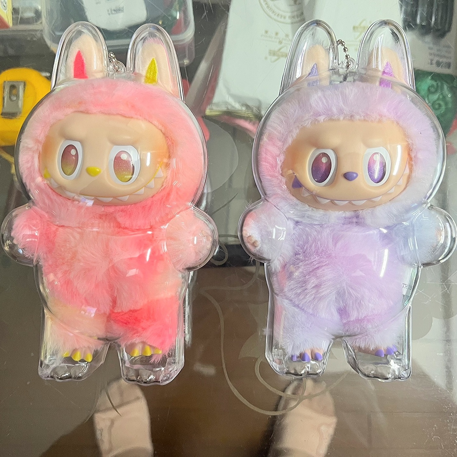 labubu防尘罩3.0高清透明亚克力