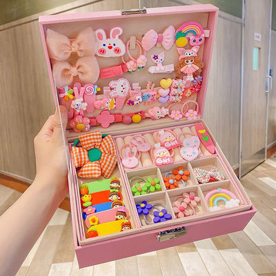 公主首饰盒儿童收纳盒