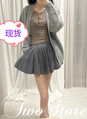 FOREVERCAN“巴斯克”立裁层叠蓬蓬蛋糕裙半身裙裤 SD21716