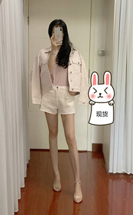 ALUONLINESHOP 芭蕾粉 ins高街造型 能hold住四季的牛仔套装