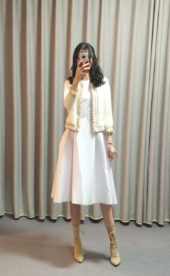 aluonlineshop风貂绒质地小外套