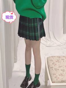 ALU高奢私服OOTD 西太后英倫學院格紋羊毛百摺半裙 千年不衰败