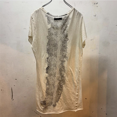 ifsixwasnine 先锋视觉系 中古风 复古印花短袖T恤