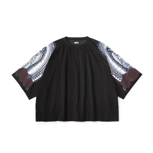 KAPITAL 平田和宏 透明马利亚玫瑰花tee 休闲T恤