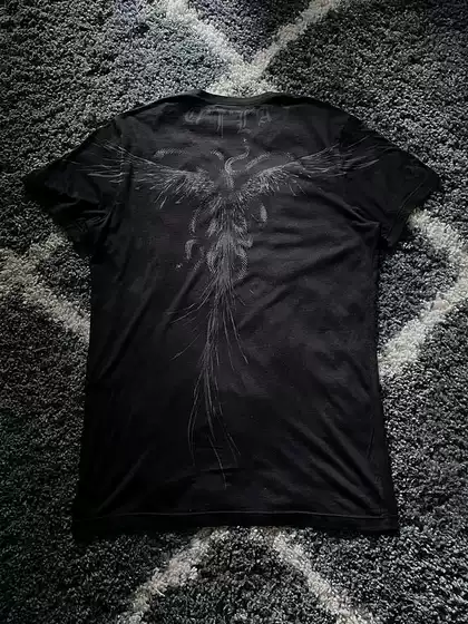 14Th Addiction Pioneer Visual Arts T-Shirt Phoenix Spreads Its Wings Grand Plans Meaningful Print Short Sleeve