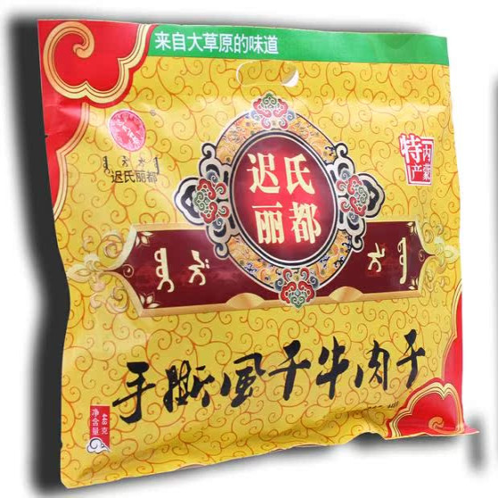 包邮 迟氏丽都手撕风干牛肉干（448g/袋)