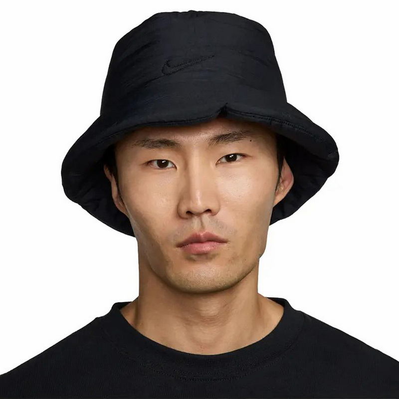 Nike耐克男女帽子新款蓬松保暖渔夫帽冬季棉帽运动帽IF8853-010