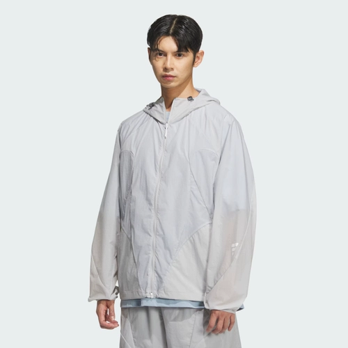 Adidas, легкая и тонкая классическая спортивная куртка с капюшоном, осенняя, свободный крой, JZ8715