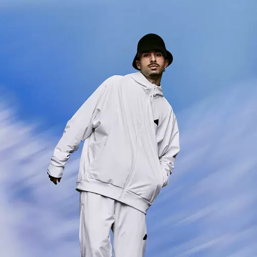 Adidas, быстросохнущая дышащая куртка для тренировок для отдыха с капюшоном