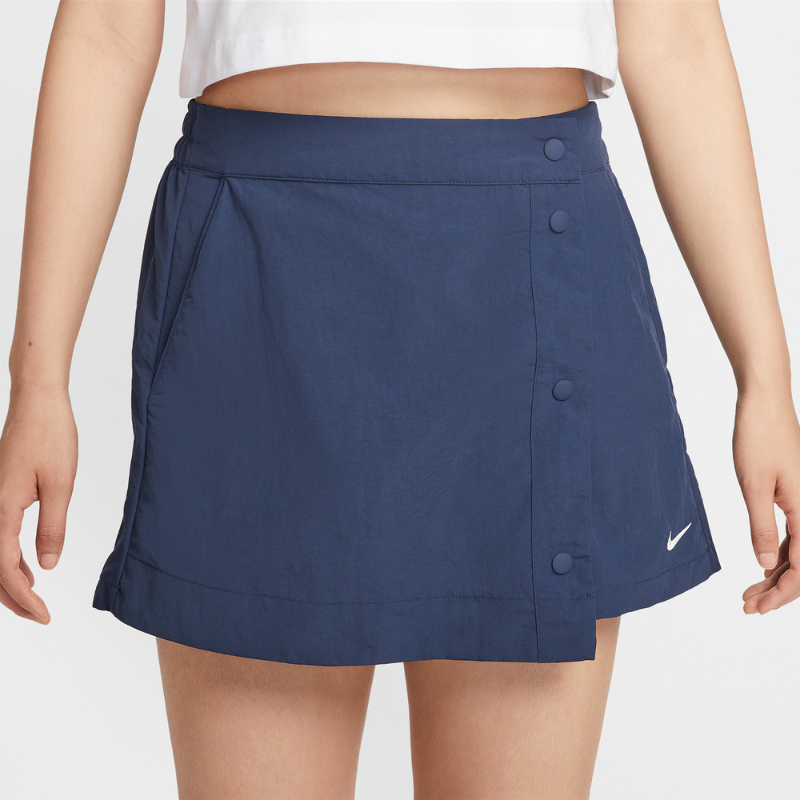 耐克女装2025秋季新运动梭织透气裙裤休闲训练健身短裤HM6980-410