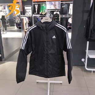 HK4654 阿迪达斯男2023冬季 连帽棉服GH4601 GJ8969 新新款 GJ8968