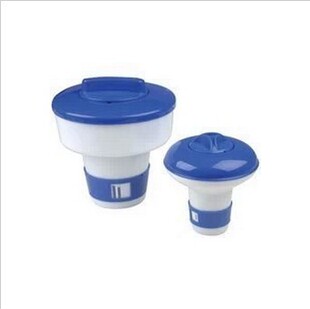浮水投药器浮水药盒泳池清洁用具20克药丸浮盅自动投药盒泳池配件