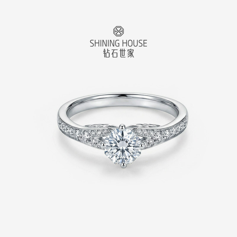 【极慕之星】新款高级感钻石戒指女百搭通勤天然钻送礼首选好物
