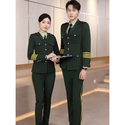 西装套装男女同款气质空乘工装秋
