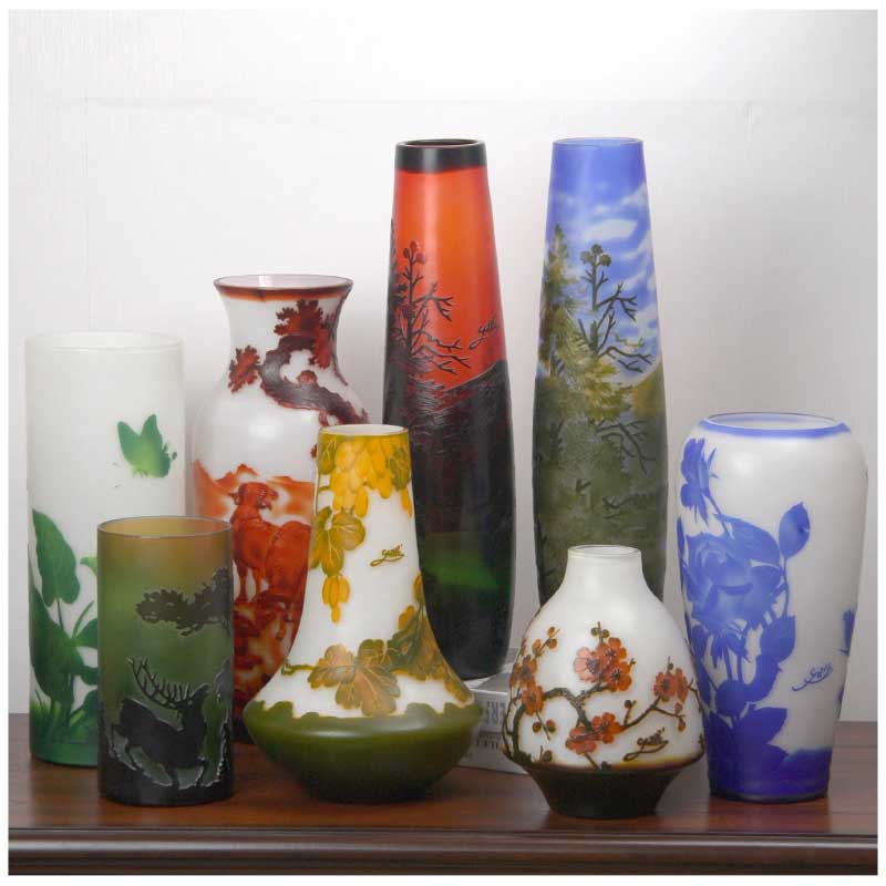 格雷外贸玻璃插花器手工轻奢美式