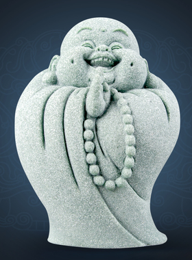 逗兽记青砂石摆件国潮桌面茶宠