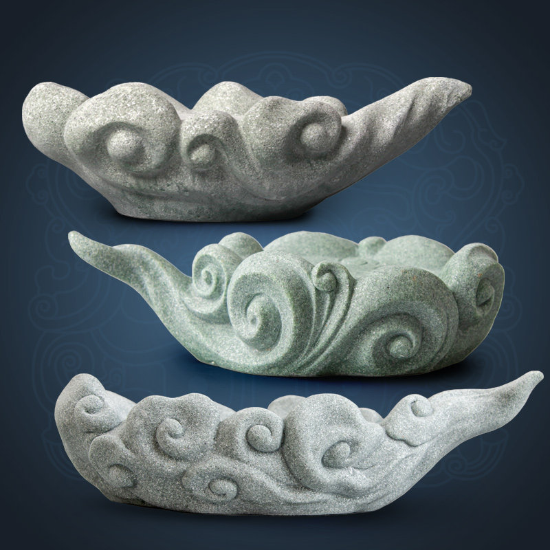 逗兽记青砂石筋斗云底座摆件装饰国潮中式茶宠办公室居家桌面置物,餐饮具,茶宠摆件,淘宝优惠券,粉丝福利购,淘宝优惠卷