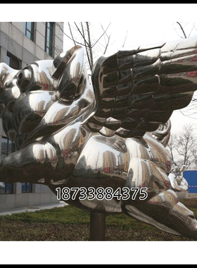 公园小区摆放卡通不锈钢动物雕塑