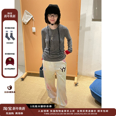 【新品】设计师品牌OPEN YY 25AW 分层休闲T恤JULY