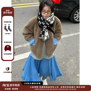 24AW全羊绒伞型长半裙MWDFWKSK0418X IMMI 现货