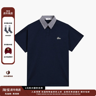 25AW ETHOR 设计师品牌 棉质衬衣领T恤 现货