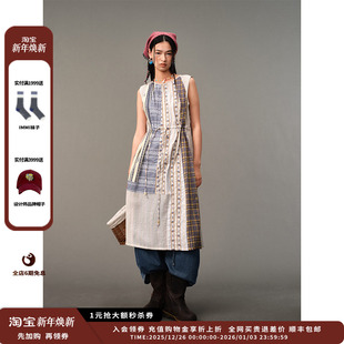 25AW拼布连衣裙JULY 设计师品牌AUBRUINO 现货