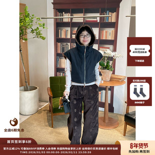 【新品】设计师品牌Maison Hotel 25AW 天鹅绒-帕科长裤JULY