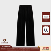 现货 设计师品牌IMMI 26PS 平绒翻腰O型宽松长裤 MWEFWWPT1215X