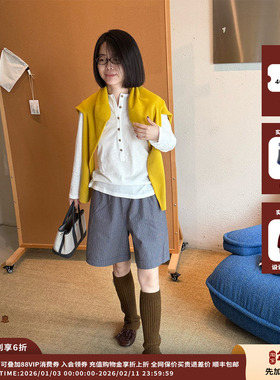 【现货】设计师品牌AETHER HAZE 25AW 棉质长袖亨利衫JULY