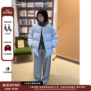 25FW 设计师品牌SYUGNA 无领小胖胖羽绒服JULY 现货